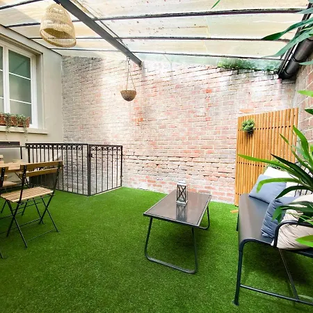 Le Cocon Citadin, Terrasse Couverte, Gare Wifi Vernon  Buitenkant foto