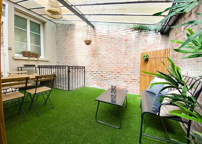 Le Cocon Citadin, Terrasse Couverte, Gare Wifi